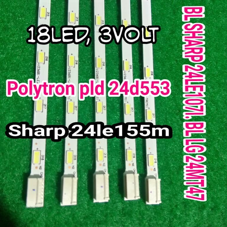 Tv Led Polytron Pld 24d553.sharp 24le407i, Lg 24mt47