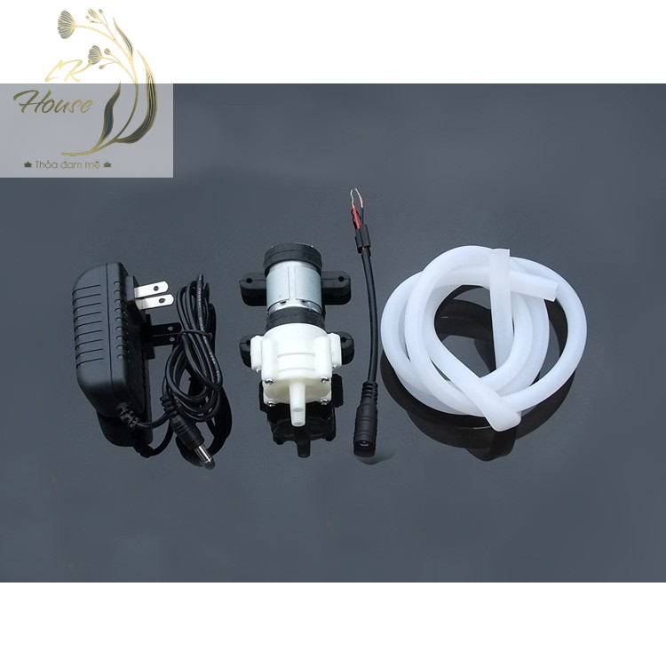 Bộ máy bơm nước mini 12v