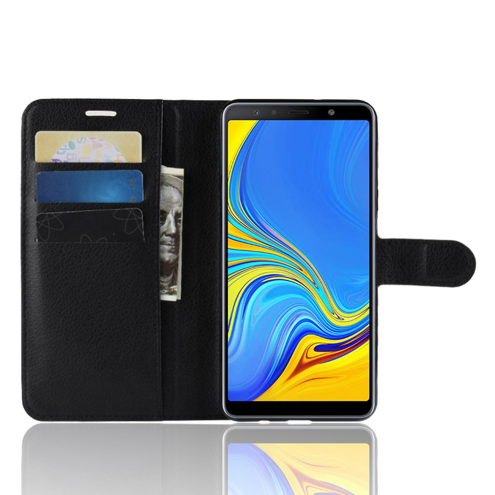 Bao da Samsung A6 A7 A8 Plus 2018 A6+ A8+ cao cấp có nắp gập và chống xem phim | BigBuy360 - bigbuy360.vn