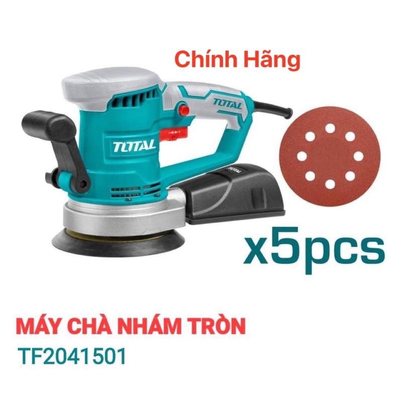 TOTAL Máy Chà Nhám Đĩa Tròn 450W TF2041501 (Cam kết Chính Hãng 100%)