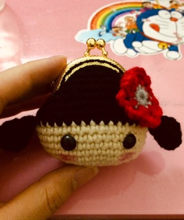 Túi đựng tỏi kiêm móc khoá 2