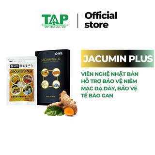 Viên nghệ nhật bản jacumin plus hỗ trợ bảo vệ niêm mạc dạ dày, bảo vệ tế bào gan