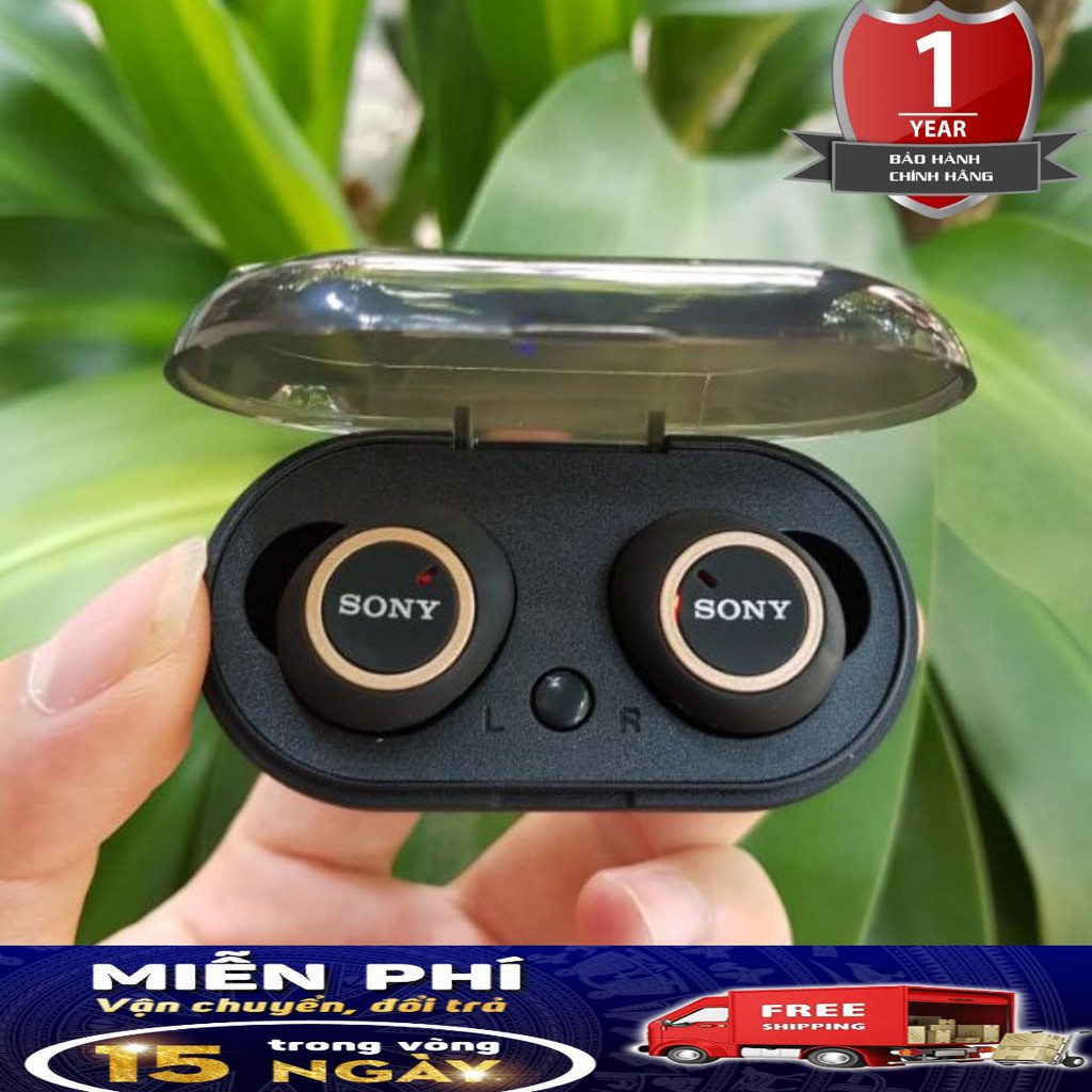 [SIÊU BASS] Tai Nghe Bluetooth Đen Sony sport TWS-D76 Rất ấm Bass-treble rõ ràng Nghe Không Hay Hoàn Tiền 100%