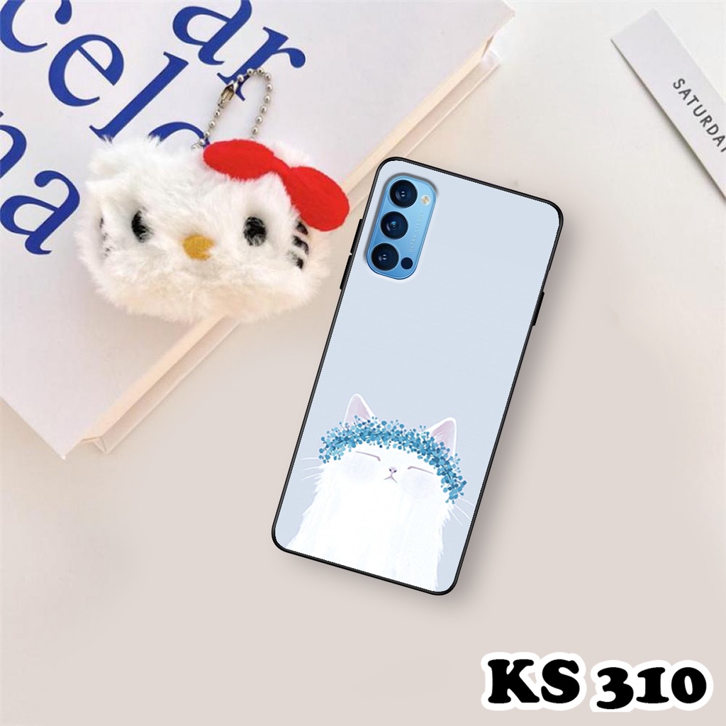 Ốp lưng Oppo Reno 4 - Reno 4 Pro - Ốp Oppo in hình LoveCat - Chất liệu TPU siêu bền