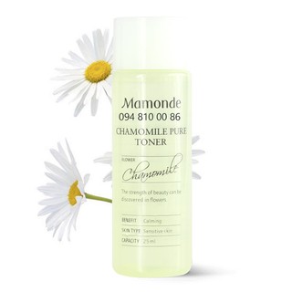 Nước hoa hồng Mamonde (minisize 25ml)