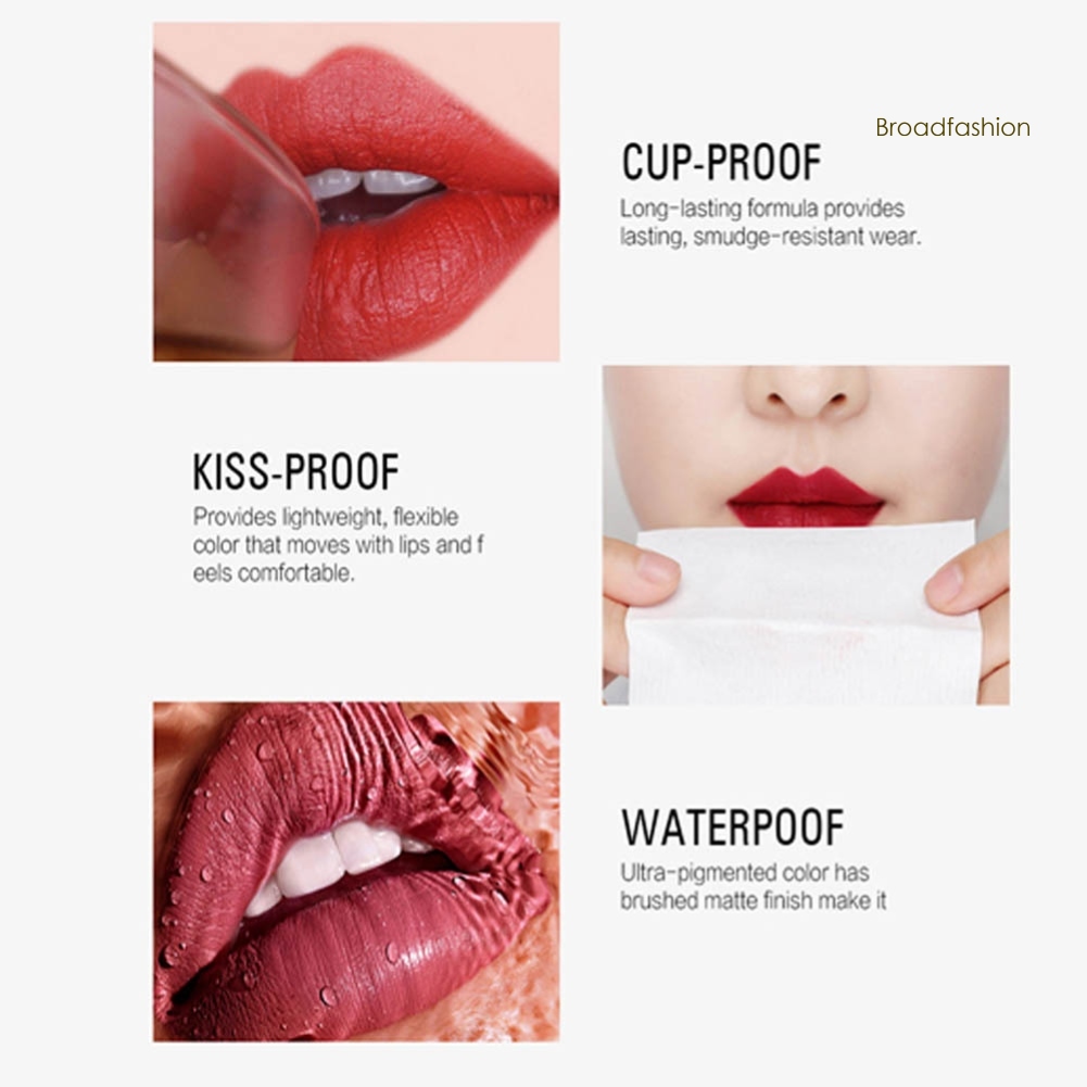 (Hàng Mới Về) Son Môi Dưỡng Ẩm Lâu Trôi Không Dính Ly Thời Trang | BigBuy360 - bigbuy360.vn