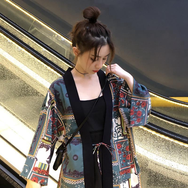 Áo Khoác Cardigan Đi Biển Chống Nắng Phong Cách Retro Cho Nữ