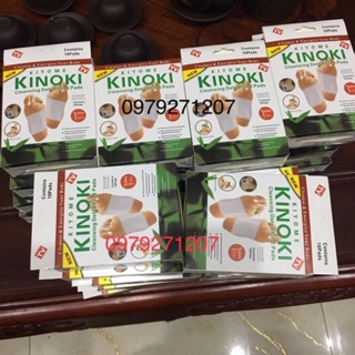 Dán thải độc chân Kinoki Nhật Bản(hộp 10 miếng dán)