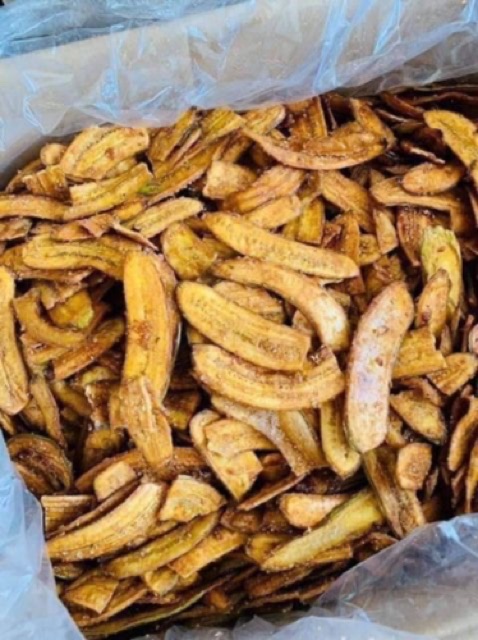 [Mã 156FMCGSALE hoàn 8% đơn 500K] 500g Chuối sấy mè giòn. | BigBuy360 - bigbuy360.vn