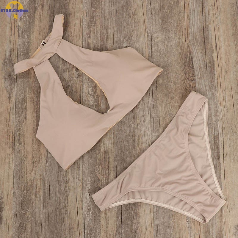 1 Bộ Bikini Màu Trơn Thời Trang Nữ Tính | BigBuy360 - bigbuy360.vn