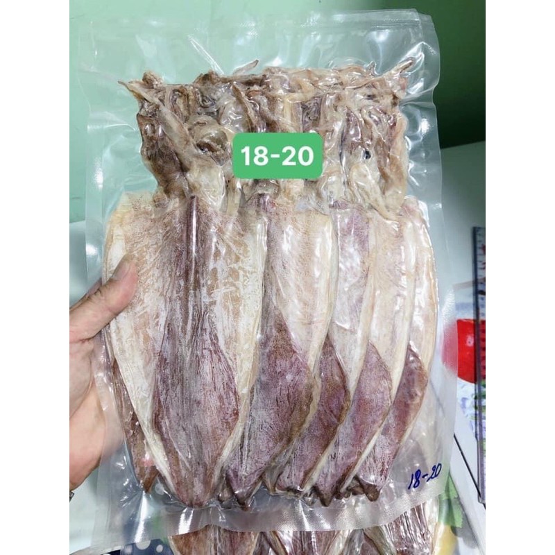 1KG Mực Khô Chuẩn Ngon size 18-20con/kg