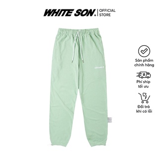 Sweatpants "logo ss20" multi color cactus green