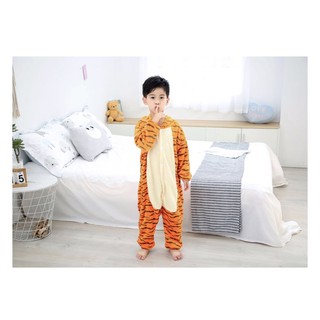 Bộ Đồ Thú Hổ Vằn Trẻ Em