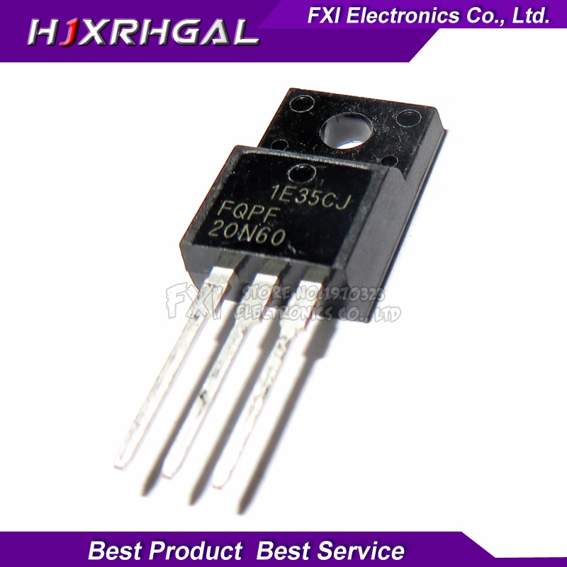 Set 10 Linh Kiện Điện Tử Fqpf20N60 20n60 20n60c Fqpf2060C Fqpf20N60C To-220 To220