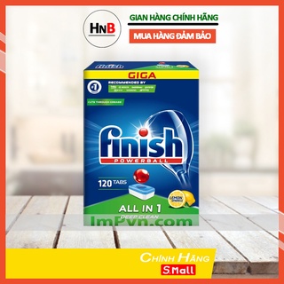 Viên rửa bát Finish All in One 120 viên