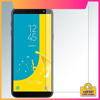 Kính Cường Lực, Kính Cường Lực samsung j8 trong suốt mài cạnh tặng kèm khăn lau.