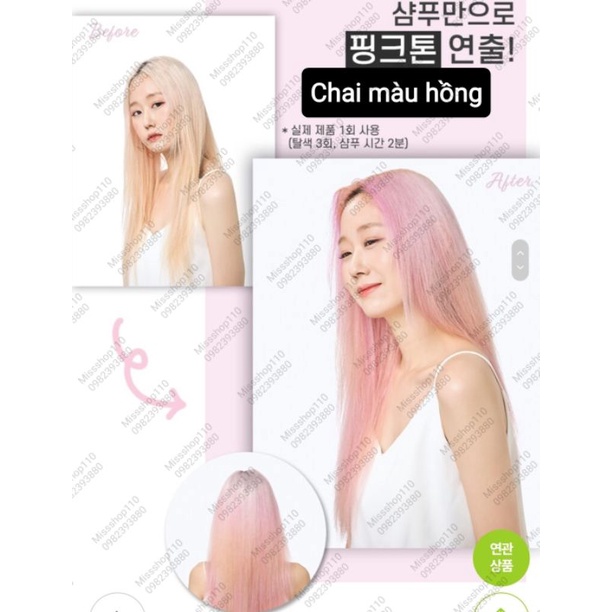 DẦU GỘI KHỬ VÀNG HELLO BUBBLE BLACKPINK HÀN QUỐC