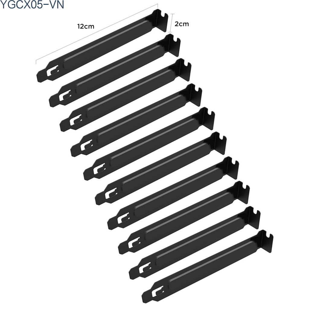 Set 5 / 10 Tấm Bọc Quạt Tản Nhiệt Pci Chống Bụi Tiện Dụng Ốp