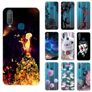 Ốp lưng Vivo Y15 Silicone TPU mềm Ốp lưng Ốp lưng cho điện thoại Vivo Y 15 VivoY15 Ốp lưng