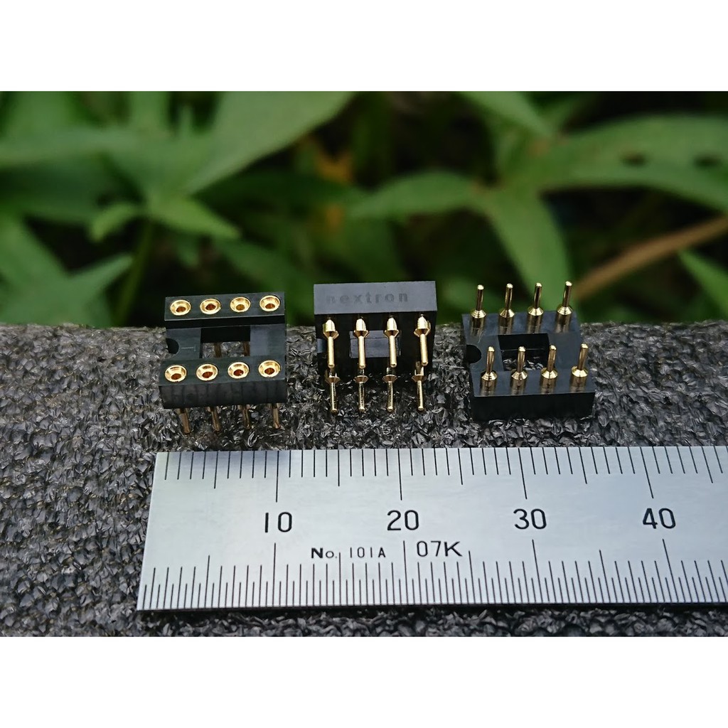 Đế cắm IC 8 chân mạ vàng Nextron DIP8 Taiwan