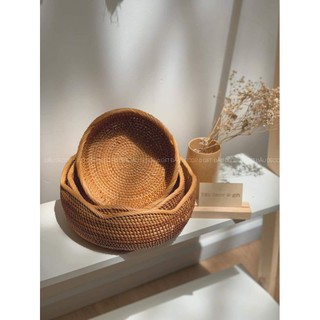 Rổ mây tiện dụng