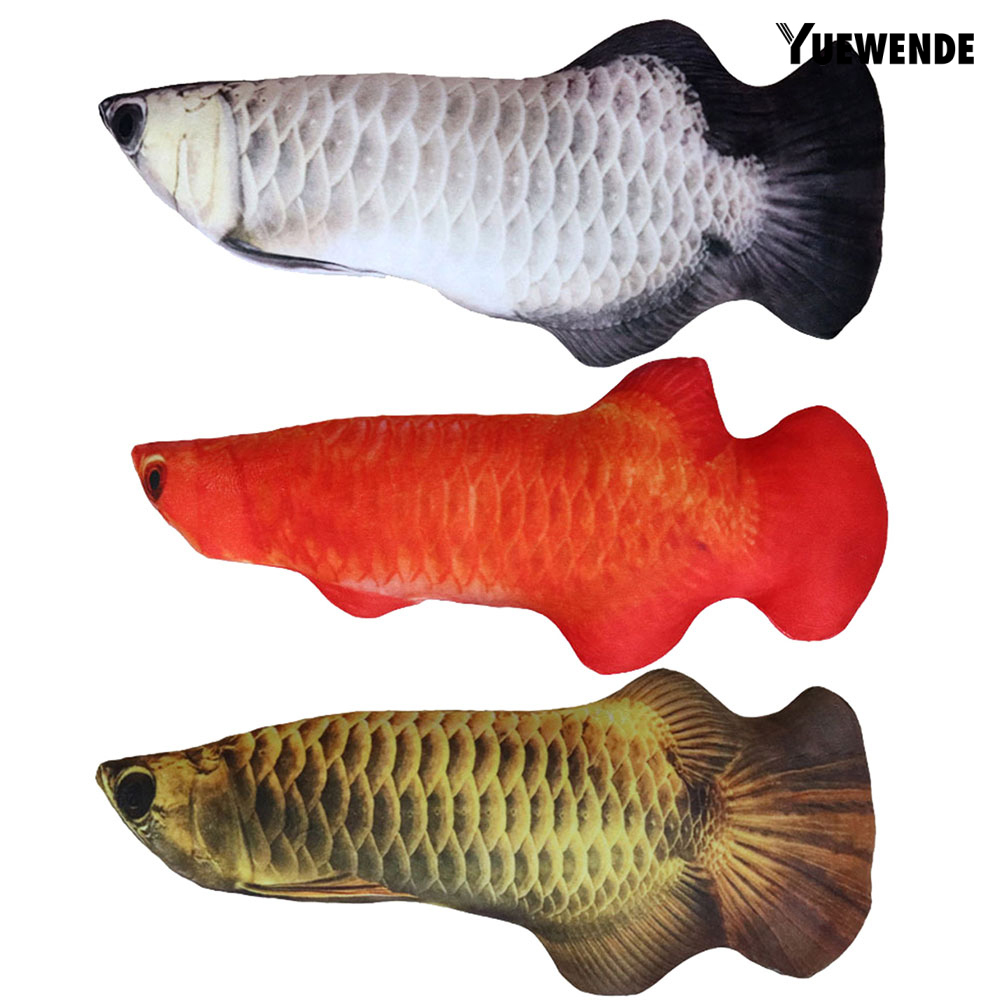 Cá Nhồi Bông Đồ Chơi Cho Mèo Cưng 20cm