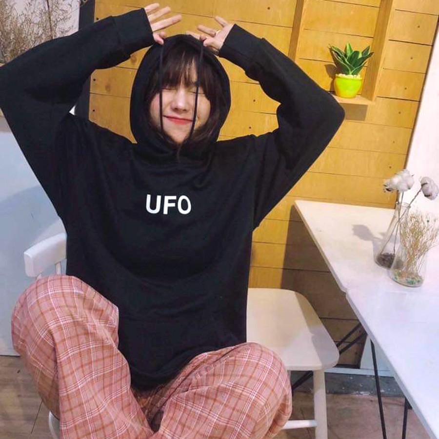 ÁO HOODIE NỈ NGOẠI UFO (HD1140 - Kèm Ảnh Thật)