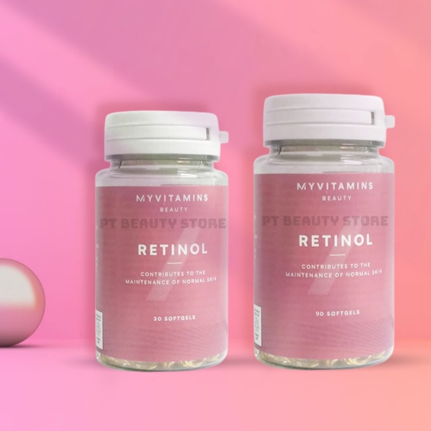 Viên Hỗ Trợ Đẹp Da Chống Lão Hóa Retinol Myvitamins Beauty