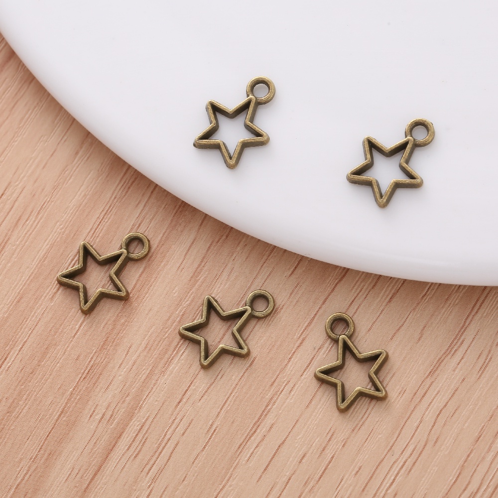 Set 40 Mặt Vòng cổ Hình Ngôi Sao Thời Trang Vintage