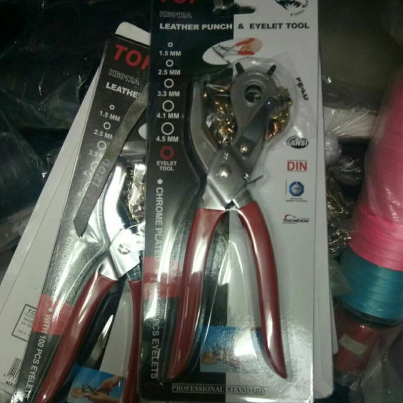 Kìm Bấm Lỗ Dây Lưng, Đồng Hồ 6 Size Hàng Đẹp
