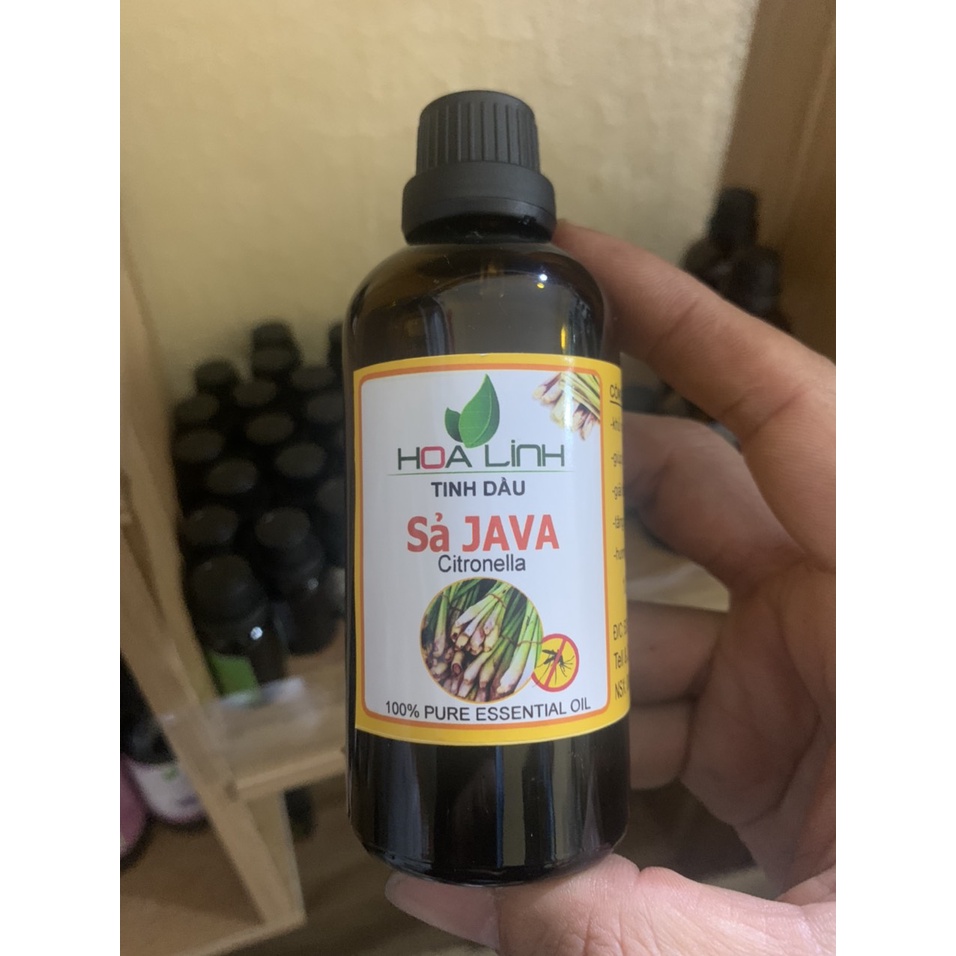 Tinh dầu Bạc Hà  -QUẾ - SẢ CHANH  thiên nhiên thơm phòng, giải cảm, đuổi côn trùng: chai 50ml