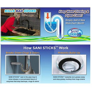 QUE THÔNG TẮC CỐNG SIÊU TỐC SMART SANI STICKS