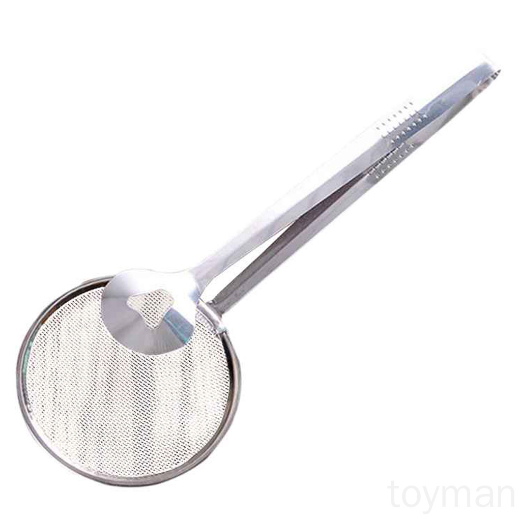 Dụng cụ vớt inox gắp thức ăn kiểu lưới cho nhà bếp