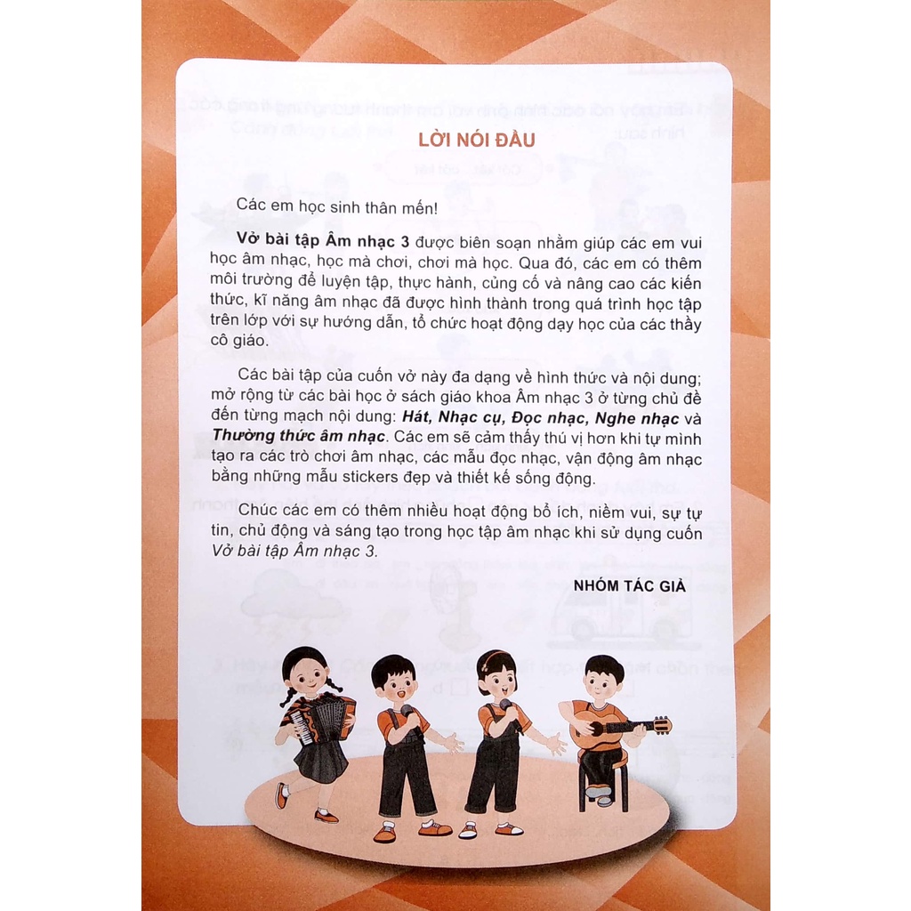 Sách VBT Âm Nhạc 3