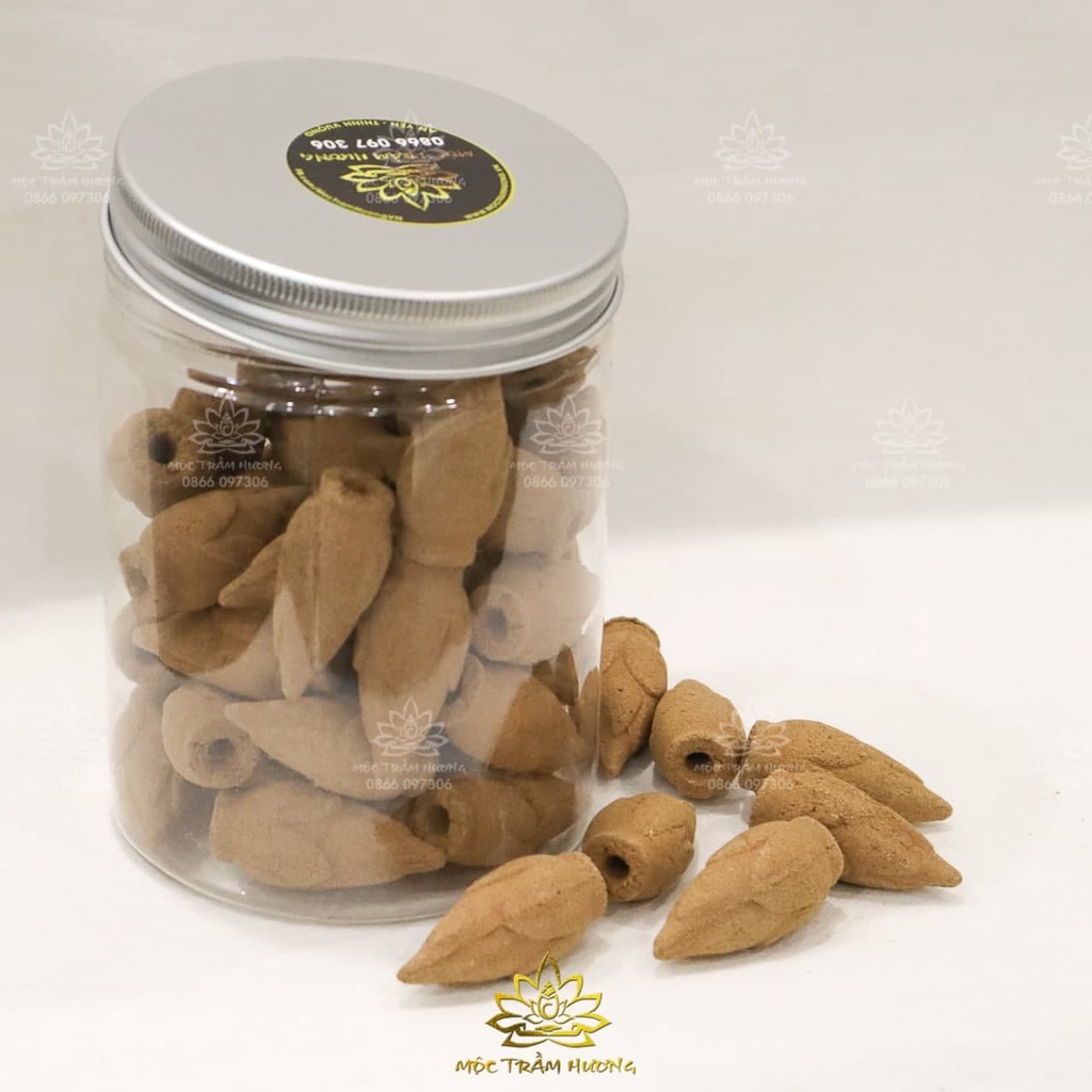 Nhang Nụ Trầm Hương Sạch Trầm Hương Tự Nhiên Organic 100Gram Đóng Hộp - MTH JEWELRY