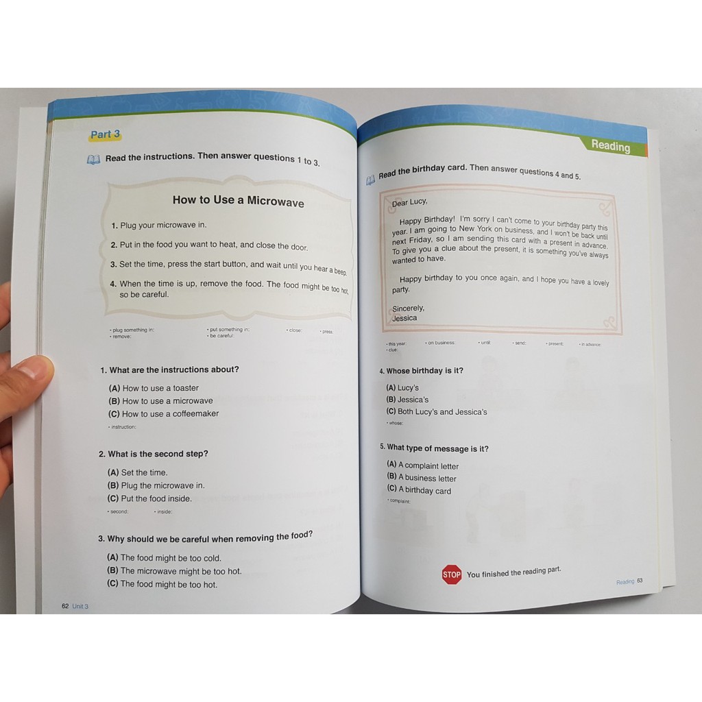 Sách TOEFL Primary Book 3 Step 1