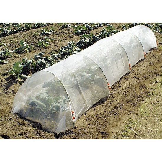 Bộ khung vòm trồng rau Daim -Nhật gồm 5 khung vòm, lưới chắn côn trùng, kẹp nhiều size chọn lựa