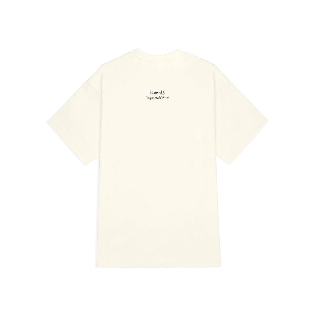 Áo thun Levents"MY ANIMALS" Series Hổ/ Cream Local Brand Son.Saigon