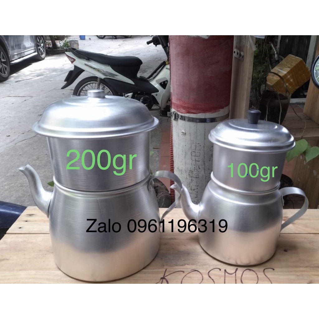 Phin cafe 200g - 100g ấm ủ cafe