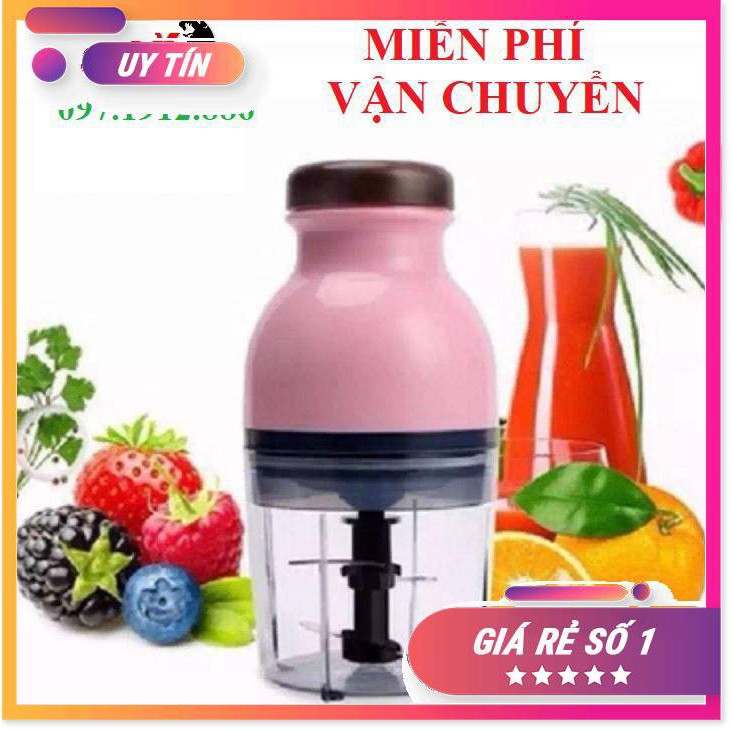 [Mã ELHA22 giảm 5% đơn 300K] ⚡️ NHẬP KHẨU⚡️ Máy xay sinh tố, xay đá, xay thịt (nắp nâu)