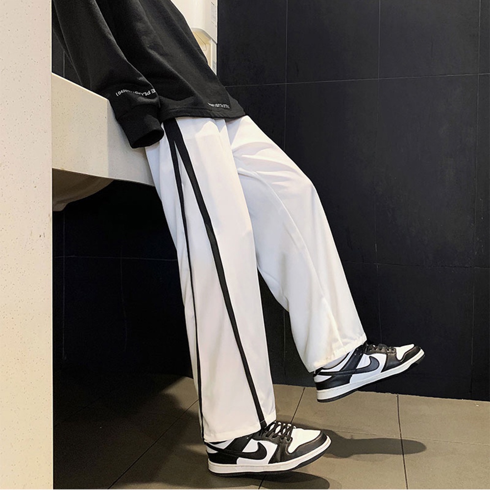 Quần Jogger Thể Thao Quần Culottes Ống Suông Rộng Phối Viền Sọc STYLE MARVEN - JOGGER NAM 001