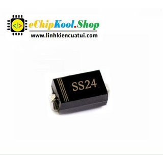 Diode ss24 smd schottky diode 2a / 40v - sl 10 con
