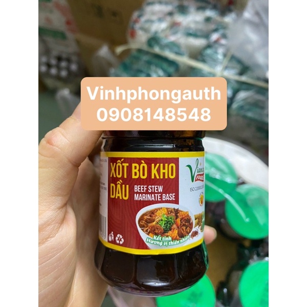 XỐT / SỐT BÒ KHO DẦU VIANCO hủ 50gr