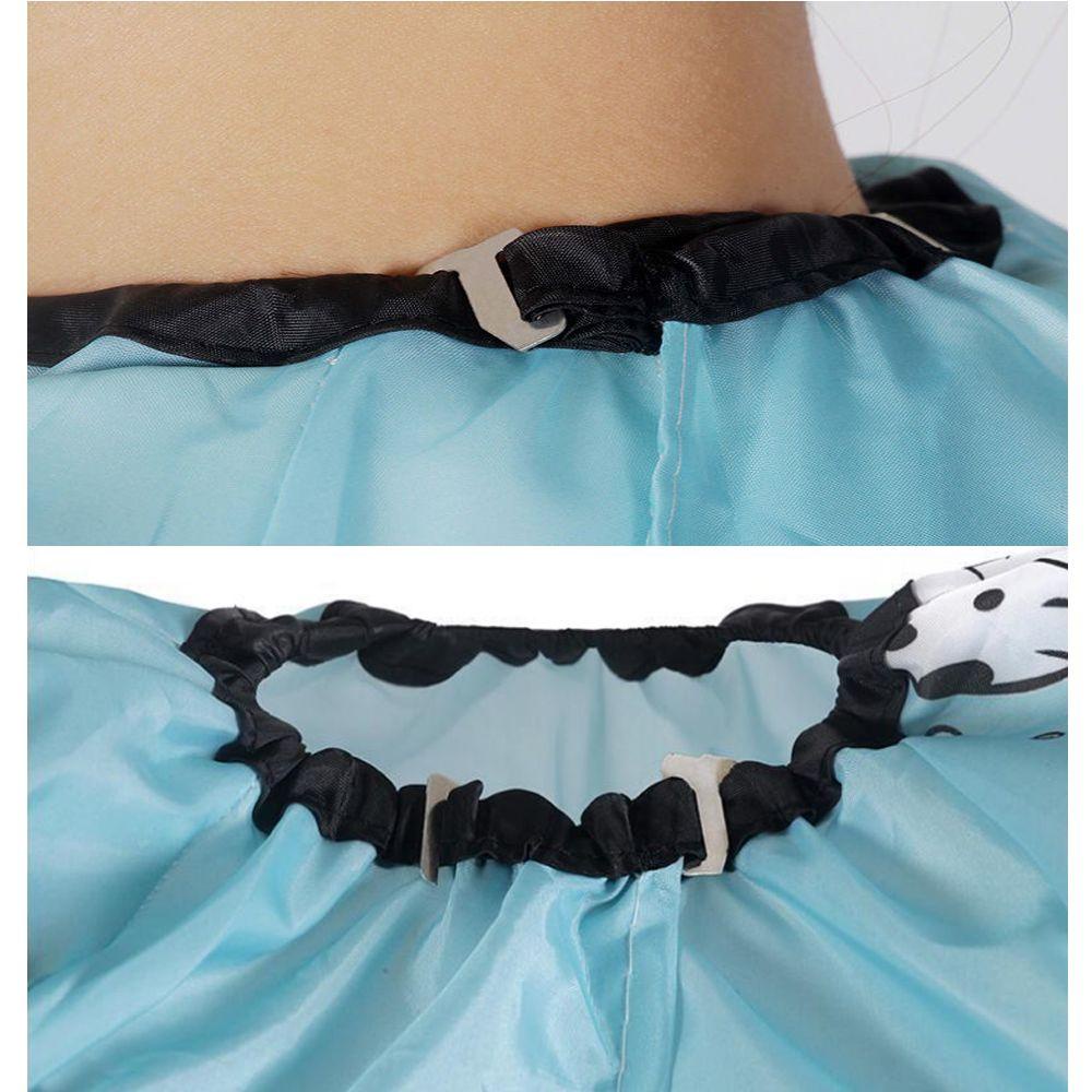 Áo Choàng Cắt Tóc Chuyên Nghiệp Chống Nước Có Thể Điều Chỉnh Đính Hoạt Hình Cho Bé