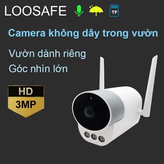 Camera giám sát không dây không dây chuyên dụng sân vườn ngoài trời, hồng ngoại góc nhìn ban đêm nhCam sát không dây