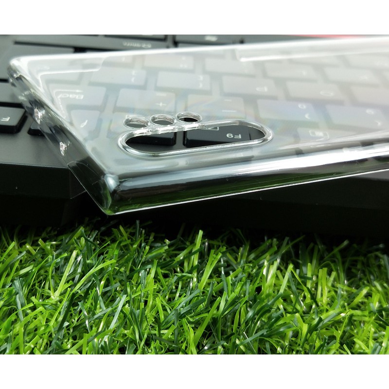 Ốp lưng Sam sung Galaxy Note 10 plus nhựa CỨNG TRONG SUỐT full | BigBuy360 - bigbuy360.vn