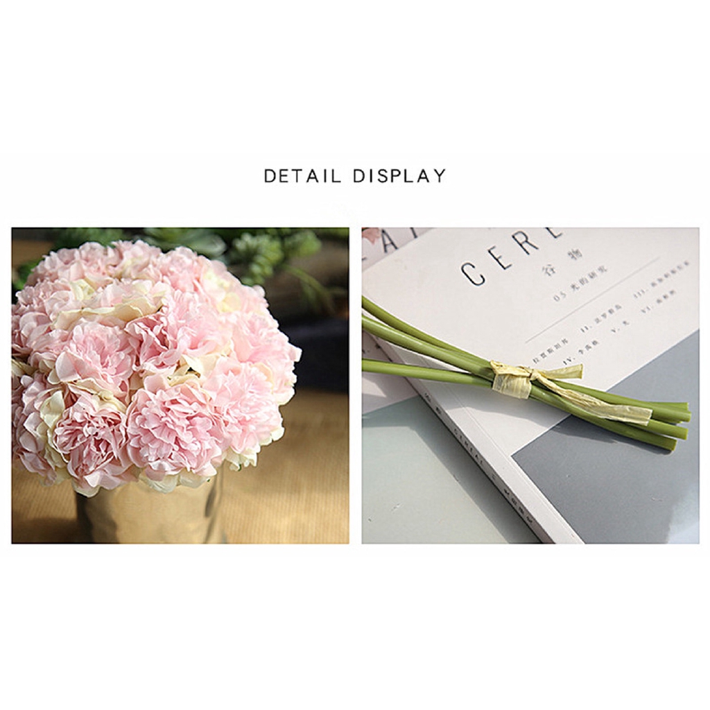 Bó Hoa Mẫu Đơn Giả Trang Trí Tiệc Tiện Dụng