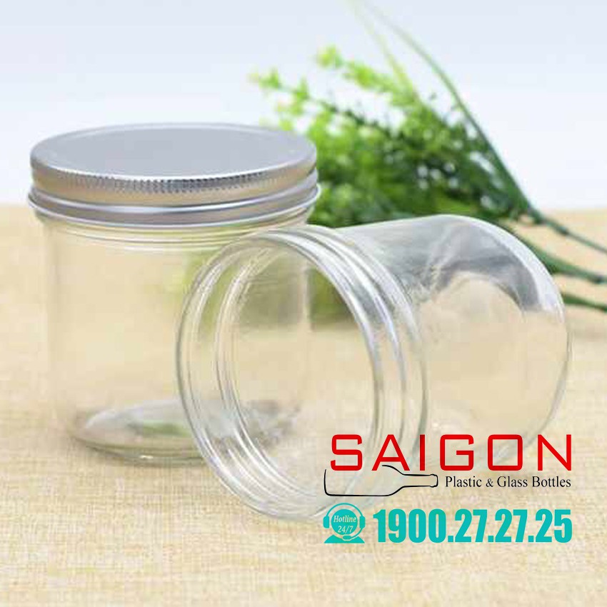 Hũ Thủy Tinh Đái nhỏ 200ml Nắp Nhôm Đựng Gia Vị | BigBuy360 - bigbuy360.vn