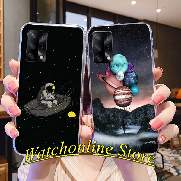 Ốp lưng Vsmart Joy 4 - Live 4 - Star 4 dẻo trong in hình vũ trụ