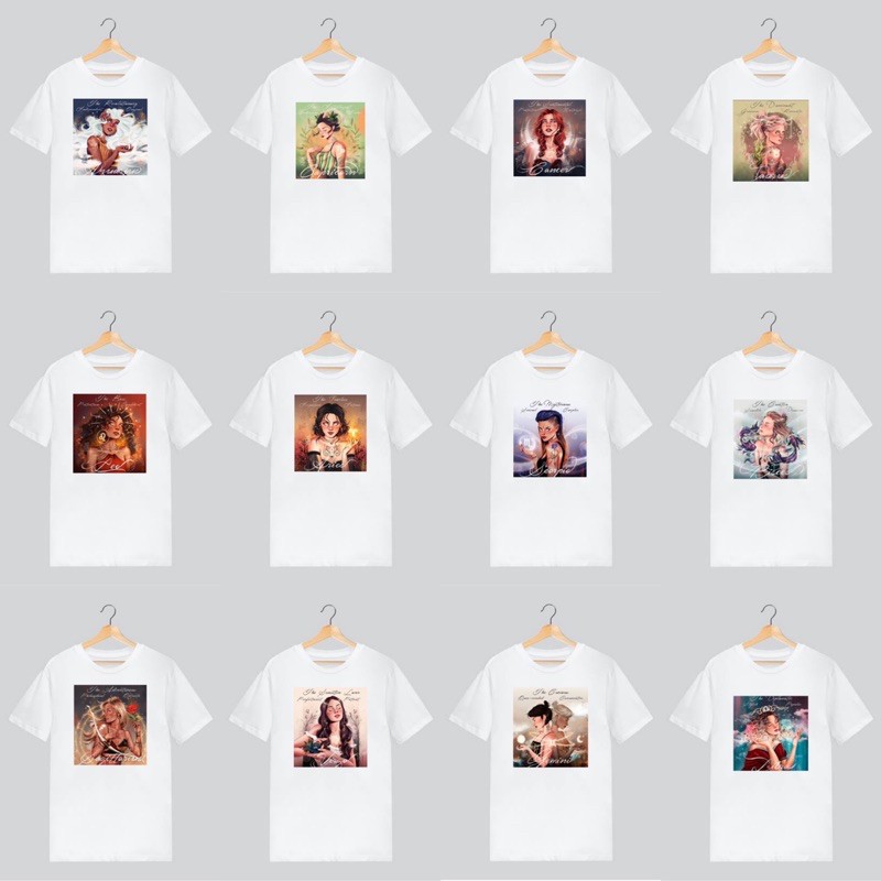 Mẫu áo thun in hình Aparador Co. Subli Graphic Tee - ZODIAC SIGNS độc đẹp cực chất